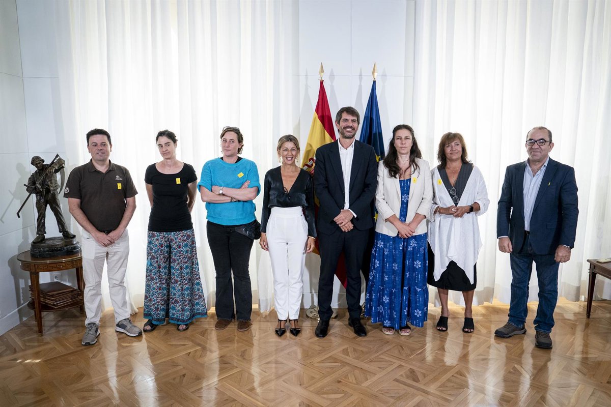 Encuentro en el Ministerio de Trabajo para reforzar la acción frente a los incendios forestales
